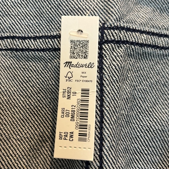 Madewell Crop Vest Top in Coltman Wash - Picture 2 of 6